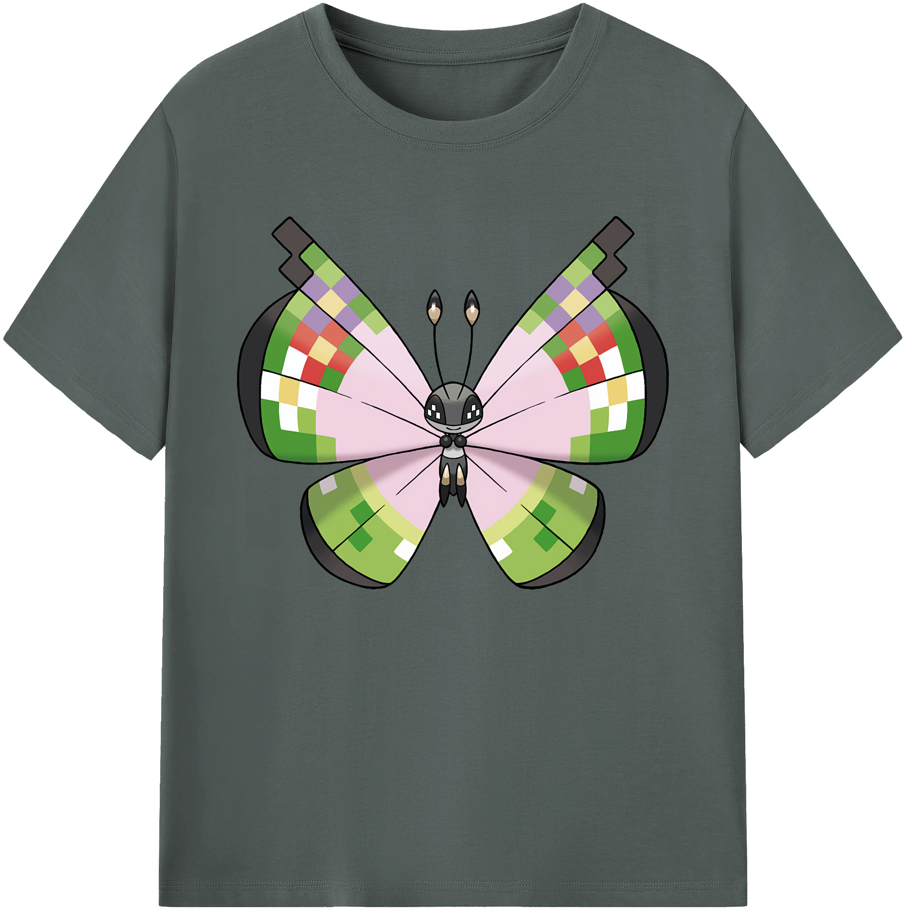 （画像用） ポケットモンスター Pokémon 綿100％ メンズ半袖Tシャツ｜肌触りやわらか＆通気性